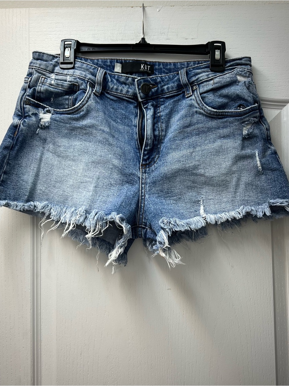 Kut from the Kloth High Rise Jane Short Sz 10